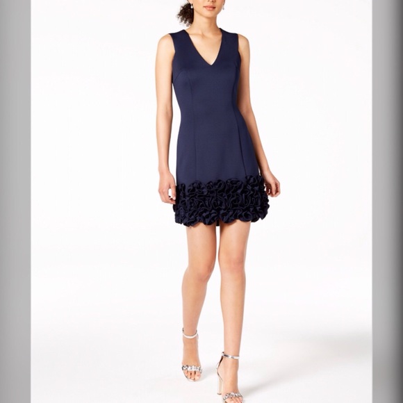 Donna Ricco Dresses & Skirts - Donna Ricco blue dress -EUC!
